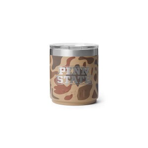Yeti wetlands camo 10oz Rambler lowball with Penn State